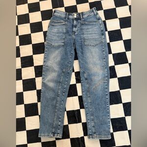 Pilcro Anthropologie The Wanderer Mid Rise Relaxed Jean Size 26